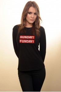 Tricou cu Maneca Lunga Sunday